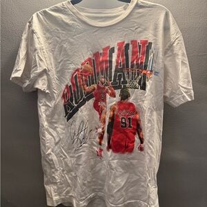 Rodman Graphic T-Shirt | Size M | 100% Cotton | Made in USA